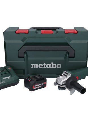 Amoladora angular a batería Metabo W 18 L 9-125 18 V 125 mm + 1x batería 4,0 Ah + cargador + metaBOX