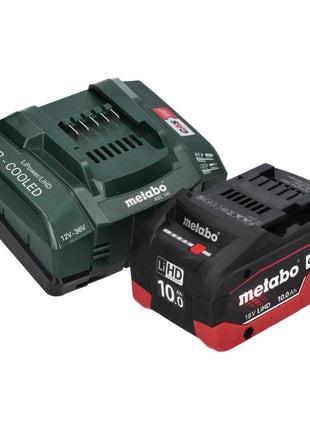 Metabo W 18 L 9-125 Akku Winkelschleifer 18 V 125 mm + 1x Akku 10,0 Ah + Ladegerät + metaBOX - Toolbrothers