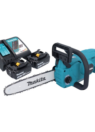 Makita DUC 307 RFX2 Akku Kettensäge 18 V 30 cm 7,7 m/s Brushless + 2x Akku 3,0 Ah + Ladegerät - Toolbrothers