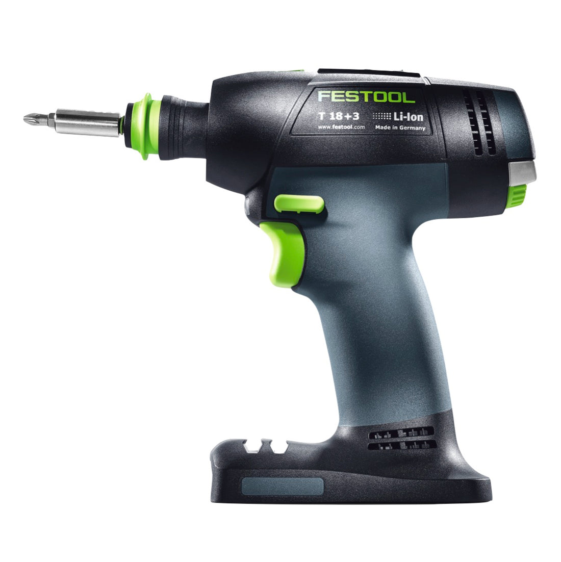 Festool T 18+3 Basic akumulatorowa wiertarko-wkrętarka 18 V 50 Nm bezszczotkowa + 1x akumulator 3,0 Ah + ładowarka + systainer