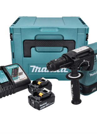 Makita DHR 243 RMJ Akku Bohrhammer 18 V 2,0 J SDS plus Brushless + 2x Akku 4,0 Ah + Ladegerät + Makpac - Toolbrothers