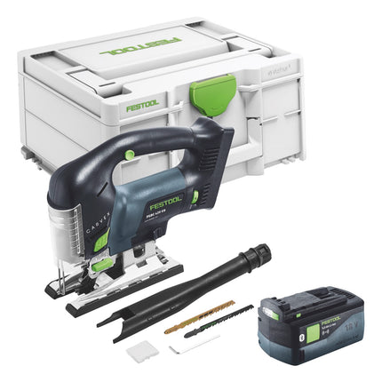 Festool CARVEX PSBC 420-Basic Akku Pendelstichsäge 18 V 120 mm Brushless + 1x Akku 5,0 Ah + Systainer - ohne Ladegerät - Toolbrothers