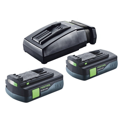 Festool CARVEX PSC 420-Basic akumulatorowa wyrzynarka wahadłowa 18 V 120 mm bezszczotkowa + 2x akumulator 3,0 Ah + ładowarka + Systainer
