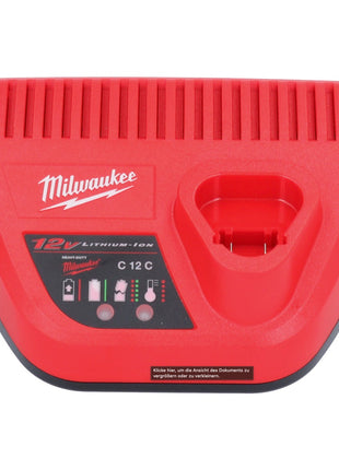 Milwaukee M12 HNRG-503 Akku Starter Set 3x HB5 High Output 12 V 5,0 Ah / 5000 mAh Li-Ion Akku ( 3x 4932480165 ) + M12-C12C Ladegerät - Toolbrothers