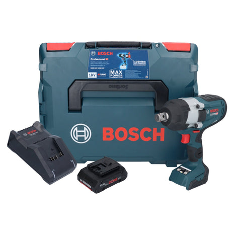 Bosch GDS 18V-1050 HC Akku Drehschlagschrauber 18 V 1050 Nm BITURBO Brushless + 1x ProCORE Akku 4,0 Ah + Ladegerät + L-Boxx - Toolbrothers