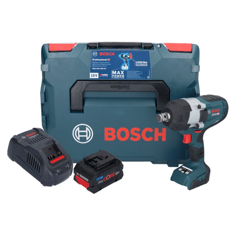 Bosch GDS 18V-1050 HC Akku Drehschlagschrauber 18 V 1050 Nm BITURBO Brushless + 1x ProCORE Akku 8,0 Ah + Ladegerät + L-Boxx