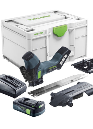 Festool ISC 240 EB-Basic Akku Dämmstoffsäge 18 V 240 mm + 1x Akku 3,0 Ah + Ladegerät + Systainer - Toolbrothers