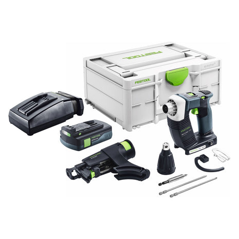 Festool DURADRIVE DWC 18-2500 Basic Akku Bauschrauber 18 V 18 Nm Brushless + 1x Akku 3,0 Ah + Ladegerät + Systainer - Toolbrothers