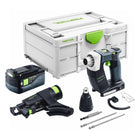 Festool DURADRIVE DWC 18-2500 Basic Akku Bauschrauber 18 V 18 Nm Brushless + 1x Akku 5,0 Ah + Systainer - ohne Ladegerät - Toolbrothers