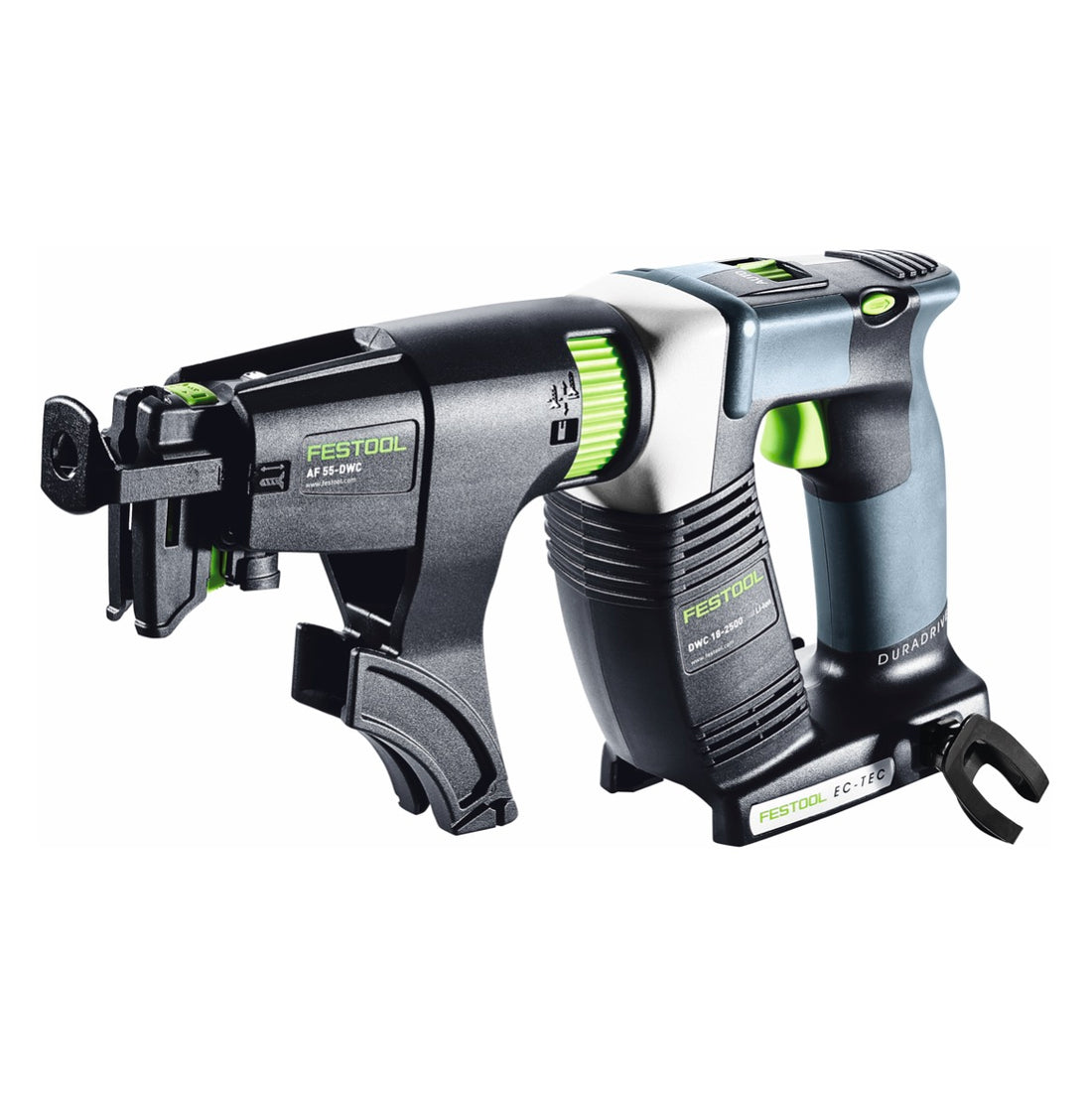 Festool DURADRIVE DWC 18-4500 Basic akumulatorowa wkrętarka budowlana 18 V 14 Nm bezszczotkowa + 1x akumulator 3,0 Ah + ładowarka + systainer