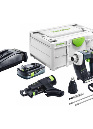 Festool DURADRIVE DWC 18-4500 Basic Akku Bauschrauber 18 V 14 Nm Brushless + 1x Akku 4,0 Ah + Ladegerät + Systainer - Toolbrothers