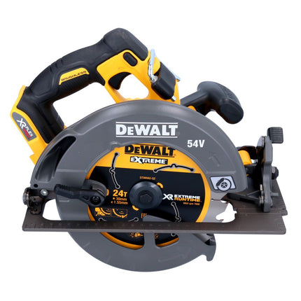 Akumulatorowa pilarka tarczowa DeWalt DCS 575 T2 54 V FlexVolt 190 mm bezszczotkowa + 2x akumulator 6,0 Ah + ładowarka