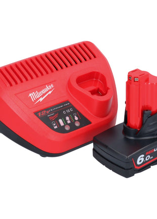 Milwaukee M12 FCOT-601 Multimaterialschneider 12 V 76 mm Brushless + 1x Akku 6,0 Ah + Ladegerät - Toolbrothers