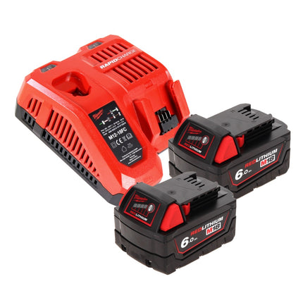 2x Toolbrothers TURTLE Schleifset 125mm + Milwaukee M18 BOS125-602 FC Akku Exzenterschleifer 18 V 125 mm + 2x Akku 6,0 Ah + Ladegerät