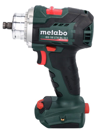 Metabo BS 18 LTX BL Q I Akku Bohrschrauber 18 V 130 Nm Brushless ( 602359770 ) + 2x Akku 5,5 Ah + Ladegerät + PowerX3 Drehmomentvorsatz + metaBOX