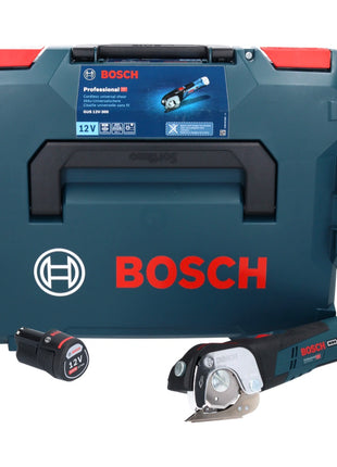 Bosch GUS 12V-300 Professional Akku Universalschere 12 V + 1x Akku 2,0 Ah + L-Boxx - ohne Ladegerät