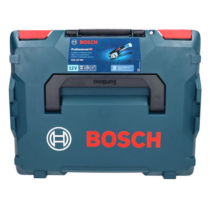 Akumulatorowe nożyce uniwersalne Bosch GUS 12V-300 Professional 12 V + 1x akumulator 2,0 Ah + L-Boxx - bez ładowarki