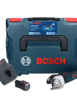 Bosch GUS 12V-300 Professional batterie ciseaux universels 12 V + 1x batterie 2,0 Ah + chargeur + L-Boxx