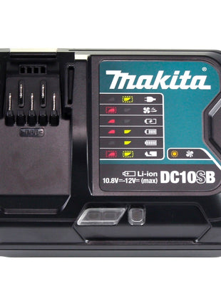 Makita Power Source Kit ( 197658-5 ) 2x BL 1021 B Akku 12 V max. 2,0 Ah CXT + DC 10 SB Ladegerät + Makpac