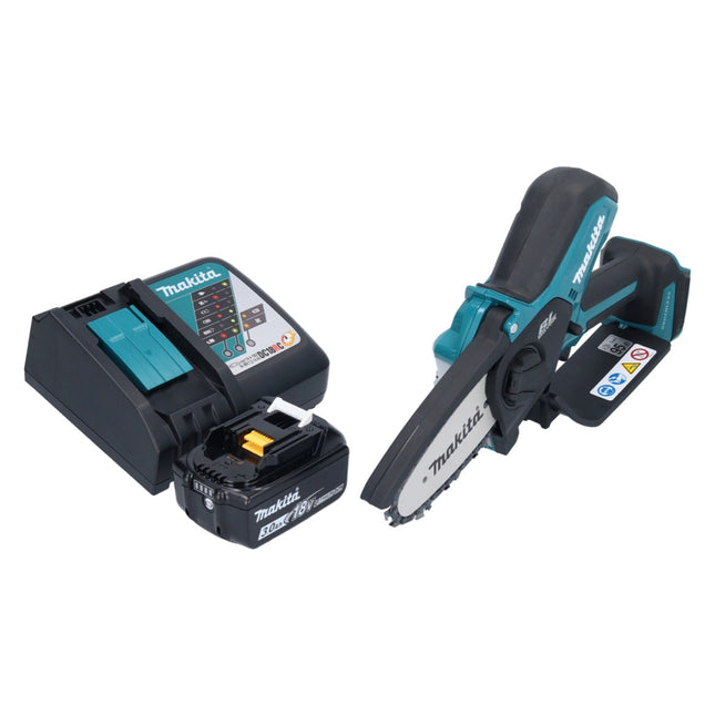 Makita DUC 101 RF01 akumulatorowa pilarka do przycinania 18 V 10 cm bezszczotkowa + 1x akumulator 3,0 Ah + ładowarka
