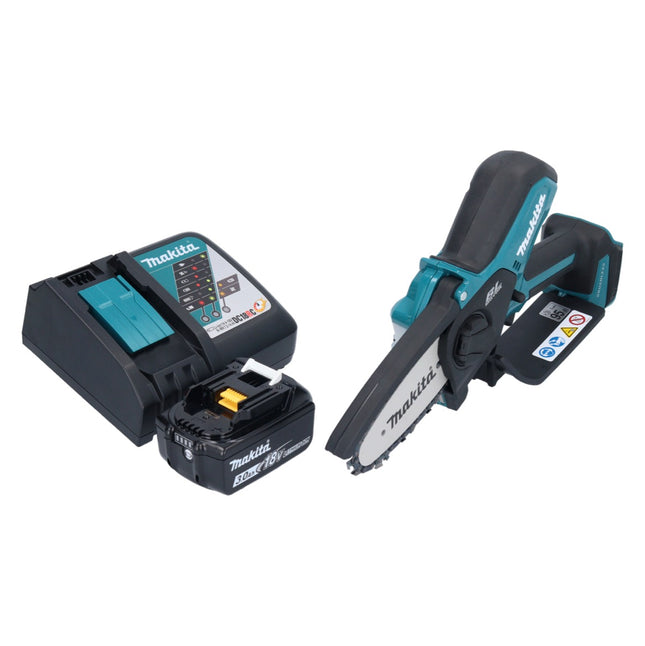 Makita DUC 101 RF01 akumulatorowa pilarka do przycinania 18 V 10 cm bezszczotkowa + 1x akumulator 3,0 Ah + ładowarka
