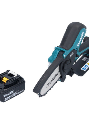 Makita DUC 101 T1 Akku Astsäge 18 V 10 cm Brushless + 1x Akku 5,0 Ah - ohne Ladegerät