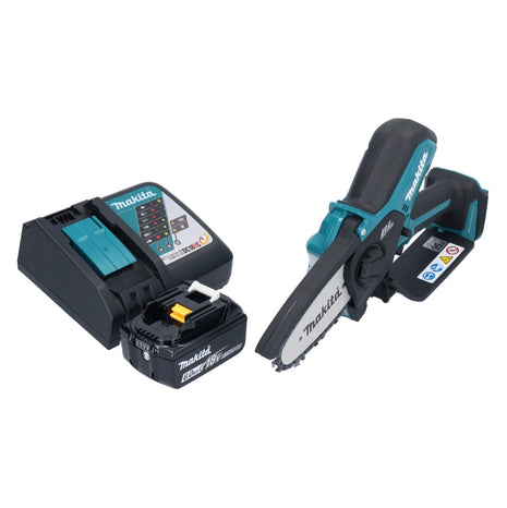 Makita DUC 101 RG1 Akku Astsäge 18 V 10 cm Brushless + 1x Akku 6,0 Ah + Ladegerät