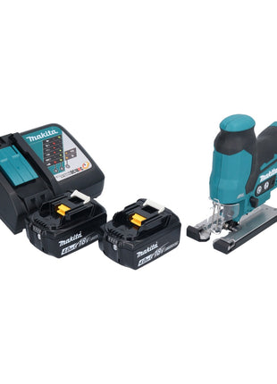 Makita DJV 185 RM Akku Pendelhubstichsäge 18 V Brushless + 2x Akku 4,0 Ah + Ladegerät - Toolbrothers