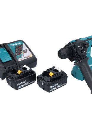 Makita DHR 183 RT Akku Bohrhammer 18 V 1,7 J SDS plus Brushless + 2x Akku 5,0 Ah + Ladegerät - Toolbrothers