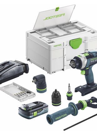 Festool TPC 18/4 I-Basic-Set Akku Schlagbohrschrauber 18 V 75 Nm Brushless + 1x Akku 4,0 Ah + Ladegerät + Systainer - Toolbrothers