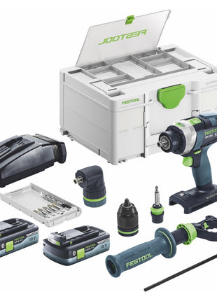 Festool TPC 18/4 I-Basic-Set Akku Schlagbohrschrauber 18 V 75 Nm Brushless + 2x Akku 4,0 Ah + Ladegerät + Systainer - Toolbrothers