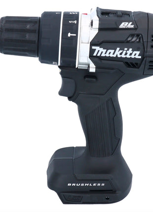 Makita DHP 484 RA1JB Perceuse-visseuse à percussion sans fil 18 V 54 Nm Brushless noir + 1x batterie 2,0 Ah + chargeur + Makpac