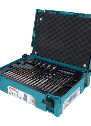 Makita SDS-plus Bit und Bohrer Set 65 tlg. + Makpac ( B-69478 ) für Holz / Stein / Metall - Toolbrothers