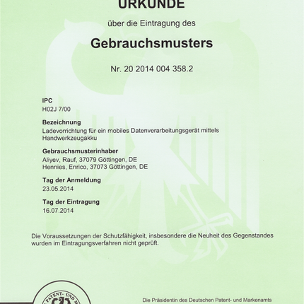 Handy / Tablet / Smartphone USB Ladegerät / Adapter 2,4 A für Makita 14,4 & 18 V Akkus - Toolbrothers