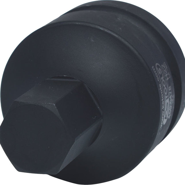 KS TOOLS 1" Kraft-Bit-Stecknuss Innensechskant, kurz, 22 mm ( 450.0478 ) - Toolbrothers