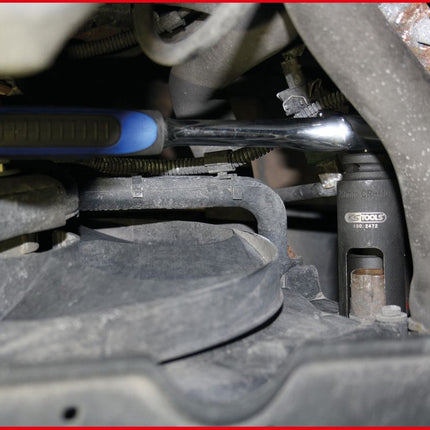 KS TOOLS 1/2" Einspritzdüsen-Stecknuss, 25,0 mm ( 150.2391 ) - Toolbrothers