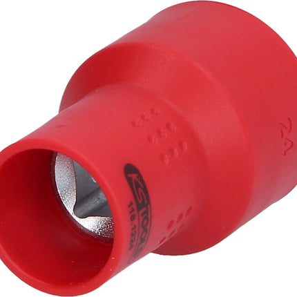 KS TOOLS 1/2" Isolierte Stecknuss, 24mm ( 118.1224 ) - Toolbrothers