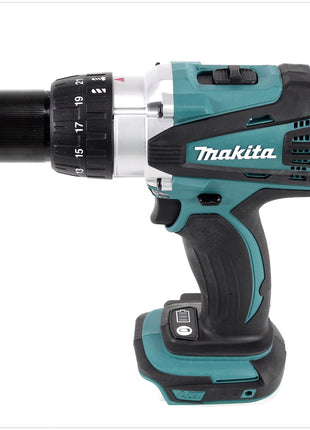 Makita DDF 458 RMJ 18 V Akku Bohrschrauber 91 Nm im Makpac mit 2x BL1840 B 4,0 Ah Akkus und DC18RC Ladegerät - Toolbrothers