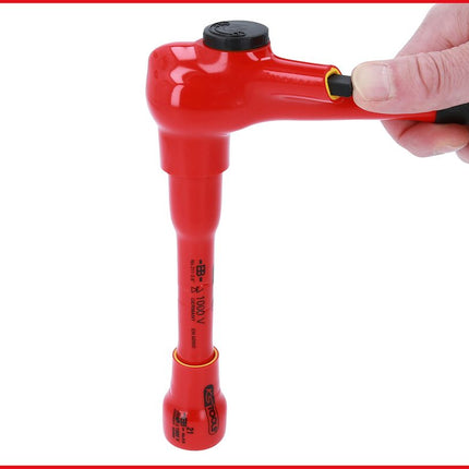 KS TOOLS 1/2" Umschaltknarre mit Schutzisolierung, 32 Zahn ( 117.1200 ) - Toolbrothers