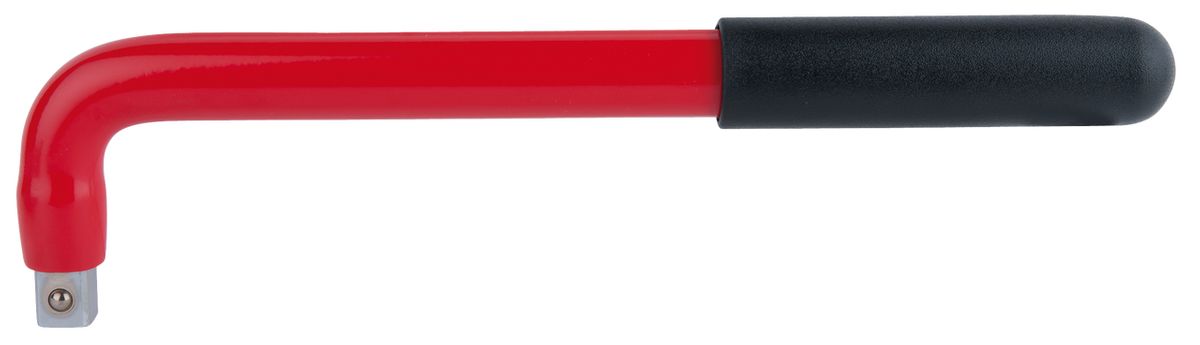 KS TOOLS 1/2" Winkel-Aufsteckschlüssel mit Schutzisolierung ( 117.1403 )