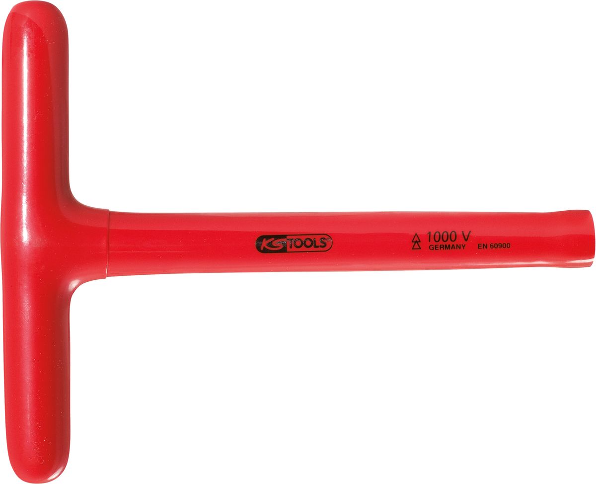 KS TOOLS 1/4" T-Griff-Steckschlüssel mit Schutzisolierung, 160mm ( 117.1744 )