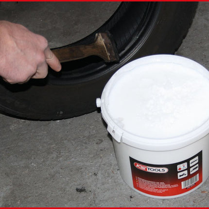 KS TOOLS Reifenmontagepaste 5 kg, weiß ( 100.4010 ) - Toolbrothers