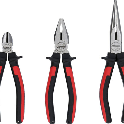 KS TOOLS ERGOTORQUE Zangen-Satz, 3-tlg ( 115.1010 ) - Toolbrothers