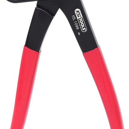 KS TOOLS Kraftstoffleitungszange, abgewinkelt, 220mm ( 115.1099 ) - Toolbrothers