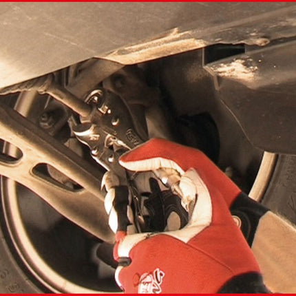 KS TOOLS Maul-Gripzange mit Drahtschneider, 175mm ( 115.1175 )