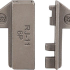 KS TOOLS Crimpeinsatz für ungeschirmte WE-Stecker 6P2K, 6P4K / RJ11, 6P6K / RJ12  ( 115.1423 ) - Toolbrothers