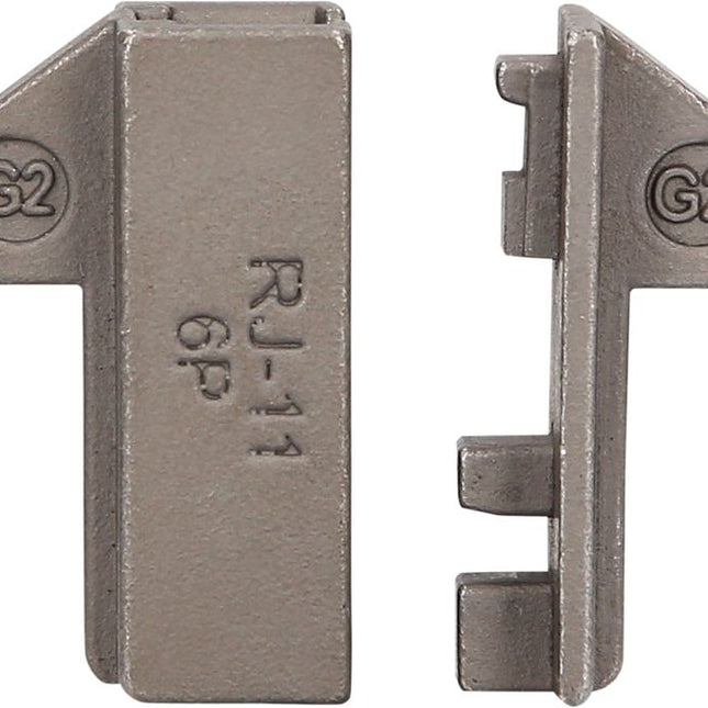 KS TOOLS Crimpeinsatz für ungeschirmte WE-Stecker 6P2K, 6P4K / RJ11, 6P6K / RJ12  ( 115.1423 ) - Toolbrothers