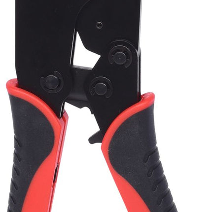 KS TOOLS Crimpzange für nicht isolierte Kabelschuhe, 220mm ( 115.1430 ) - Toolbrothers