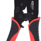 KS TOOLS Crimpzange für nicht isolierte Kabelschuhe, 220mm ( 115.1430 ) - Toolbrothers