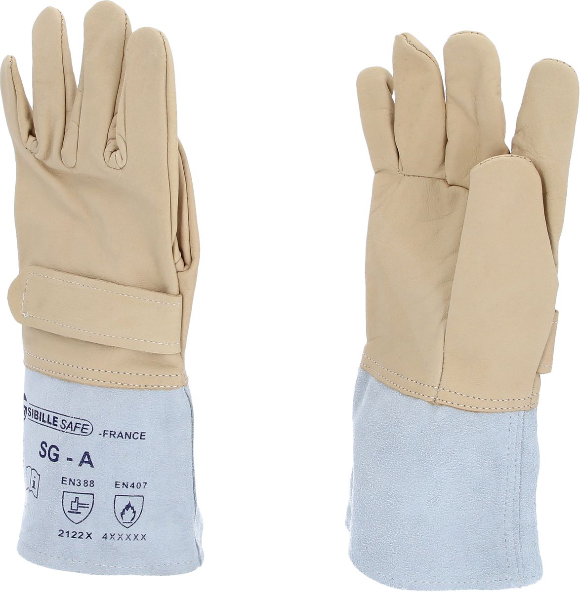 KS TOOLS Überzieh-Handschuh für Elektriker-Schutzhandschuh, Größe 7 ( 117.0141 )